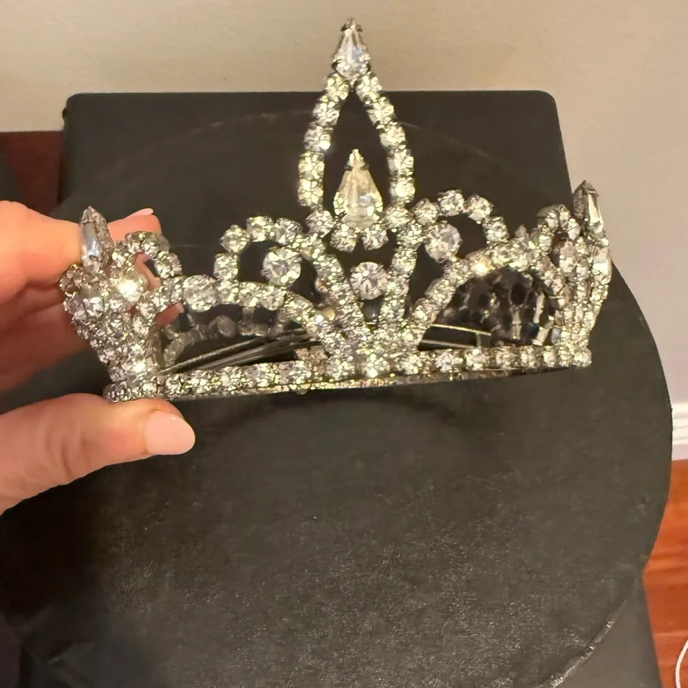 Sparkling Silver Tiara